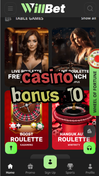 Casino Bonus 10 - Get $10 Free Casino Bonus Today-casinoorder.vip